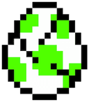 Yoshi egg cracking